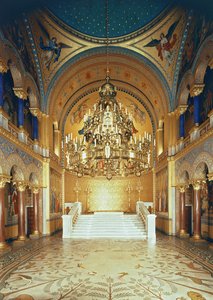 La Sala del Trono da nord da German School