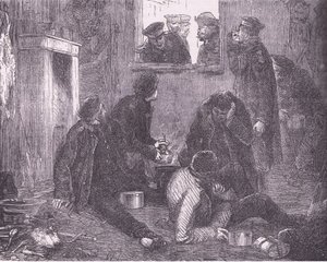 Il principe ereditario di Prussia in giro, Cassells History of the War between France and Germany pubblicata da Cassell and Company Limited, c.1890 da German School