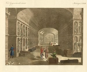 Le grandi catacombe vicino a Palermo