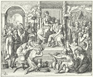 Il matrimonio di Ataulfo, re dei Visigoti, e Galla Placidia, figlia dell