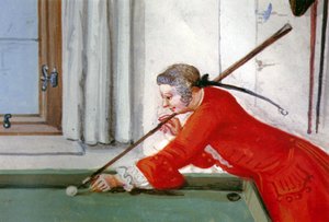 Le origini del biliardo, c. 1745
