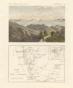 Il porto e la città di Navarino da German School