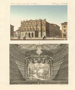 Il teatro della Scala a Milano da German School