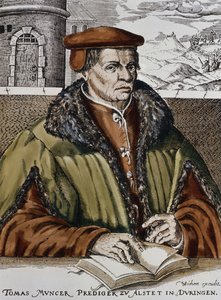 Thomas Müntzer, c.1600 da German School