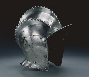 Burgonetto a tripla cresta, c.1560-70 da German School