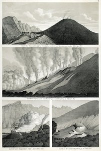 Veduta del Monte Somma e del Vesuvio, vista da ovest dall