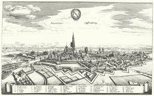 Veduta di Strasburgo da German School
