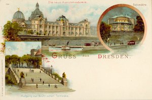 Vedute di Dresda, Germania