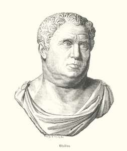 Vitellio, imperatore romano (incisione) da German School