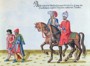 Nobili valacchi e moldavi, fine XVI secolo da German School