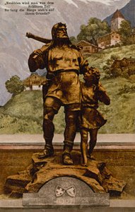 Guglielmo Tell con suo figlio