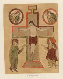 La crocifissione di Gesù Cristo da German School