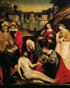 Compianto sul Cristo morto da Gerolamo Giovenone