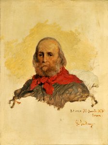 Ritratto di Giuseppe Garibaldi 1807-1882, 1860