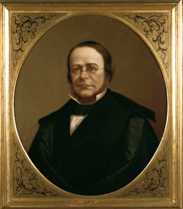 Ritratto del politico italiano Camillo Benso, Conte di Cavour