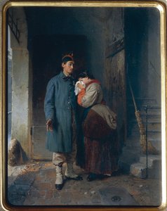 La Partenza dei Coscritti del 1866 da Gerolamo Induno