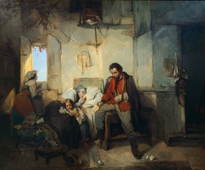 Il ritorno del soldato ferito da Gerolamo Induno