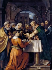 Presentazione di Gesù al Tempio, 1529 da Gerolamo Romanino