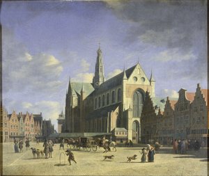 Il Groote Markt (Grande Mercato) Haarlem