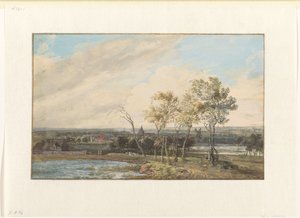 Paesaggio fluviale da Gerrit Battem