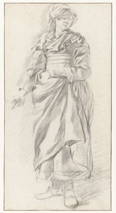 Donne in piedi, viste di fronte da Gerrit Berckheyde