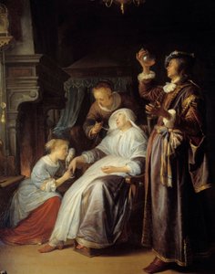 La donna idropica (dettaglio)