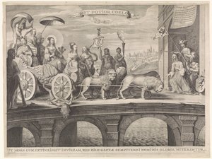 Allegoria del benvenuto di Königsmark da Gerrit Gerritsz van Fenaem