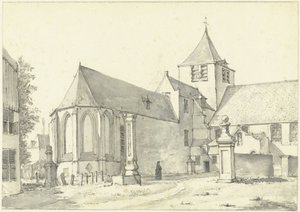La chiesa di Laeken presso Bruxelles da Gerrit Lamberts