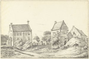 La casa Vroonestein vicino a Jutphaas da Gerrit Lamberts