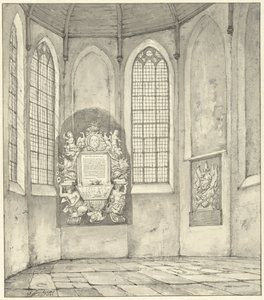 Tomba di Anthony Pieterson nella chiesa di Monster da Gerrit Lamberts