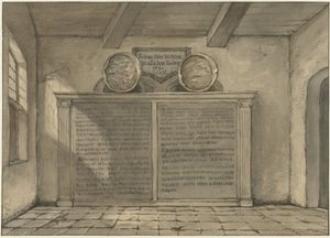 Due bacini di rame nella chiesa di Loosduinen da Gerrit Lamberts