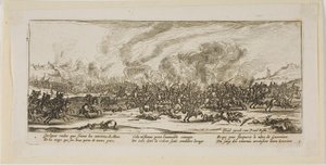 La battaglia, terza tavola da Le grandi miserie della guerra