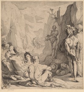 San Giovanni Battista predica da Gerrit Pietersz Sweelinck