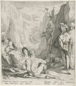 Predicazione di Giovanni Battista da Gerrit Pietersz. Sweelink