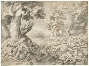 Sansone dopo aver sconfitto i Filistei da Gerrit Pietersz. Sweelink