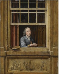 Autoritratto alla finestra da Gerrit Zegelaar