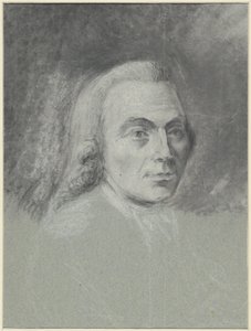Autoritratto di Gerrit Zegelaar, con parrucca da Gerrit Zegelaar