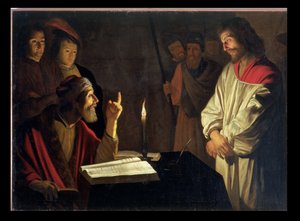 Cristo davanti a Caifa da Gerrit van Honthorst