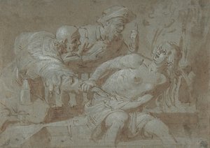 Susanna e i vecchioni, inizio 17°-metà 17° secolo da Gerrit van Honthorst