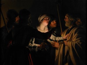 Il rinnegamento di San Pietro, c.1623