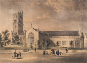 Antica torre e chiese Dundee da Gershom Gourlay Cumming