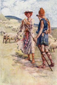 Calidore e Pastorella da Gertrude E. Demain (after) Hammond
