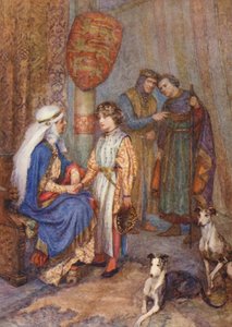 Shakespeare, Re Giovanni da Gertrude E. Demain (after) Hammond