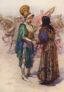 Shakespeare, Re Riccardo II da Gertrude E. Demain (after) Hammond