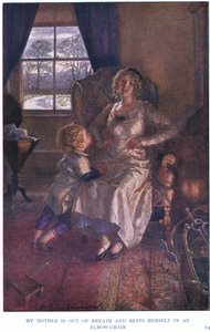 Mia madre è senza fiato e si riposa su una poltrona da Gertrude E. Demain Hammond