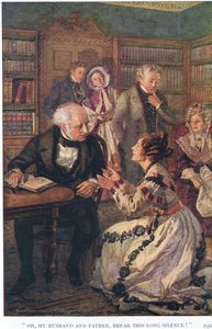 "Oh, mio marito e padre, rompi questo lungo silenzio!" da Gertrude E. Demain Hammond