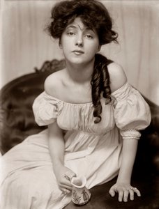Ritratto di Evelyn Nesbit di Gertrude Kasebier, c.1900