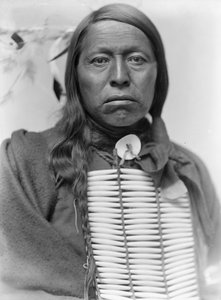 Capo Sioux Flying Hawk, c.1900 da Gertrude Käsebier