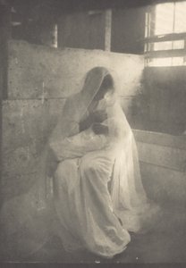 La mangiatoia, c.1900 da Gertrude Käsebier