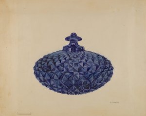 Burriera coperta, c. 1936 da Gertrude Lemberg
